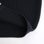 SIGNATURE DRIVERS KNIT #CHARCOAL BLUE [BN-25FM-040]