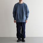 11oz Crewneck Sweatshirt #Sax [N25SH009]