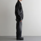 SHEEP LEATHER ZIP BZ #010 RED BLACK [17061 25004]