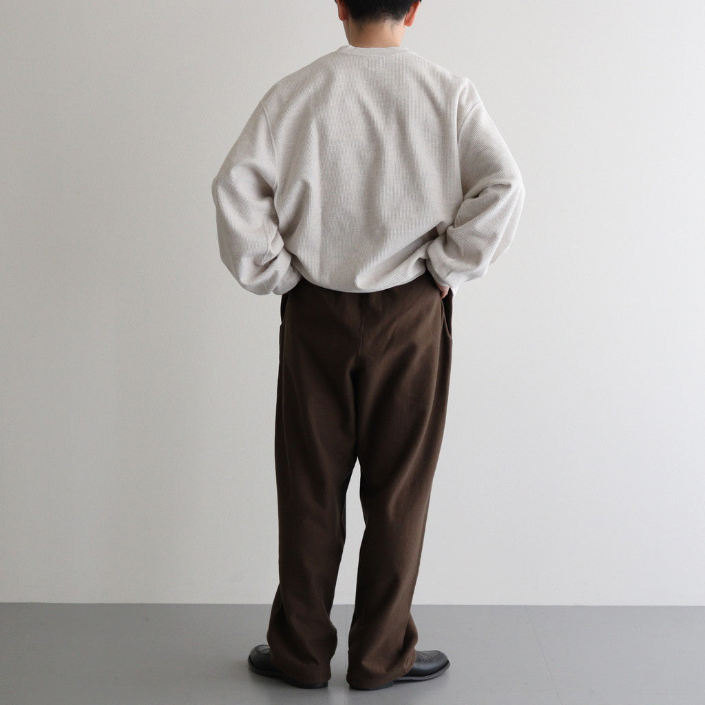 Soft&Hard Sweat Pants #KhakiBrown [bROOTS24F24]