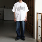 RAREGROOVE Print Tee WIDE #White×White-PT [bROOTS25S34S26B]