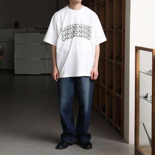 RAREGROOVE Print Tee WIDE #White×White-PT [bROOTS25S34S26B]