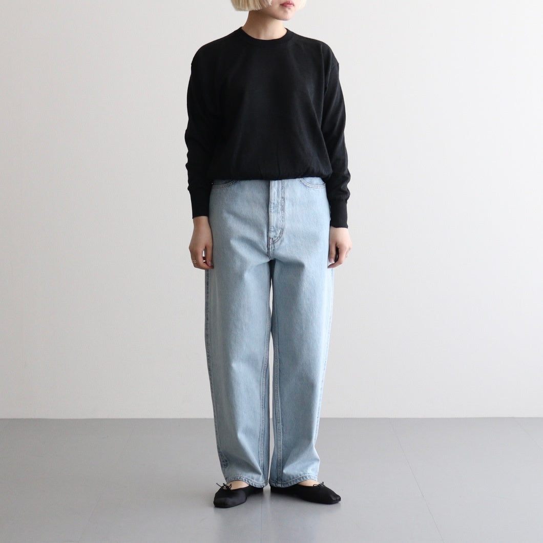 CHOMA CREW NECK #BLACK [BN-26SL-039]