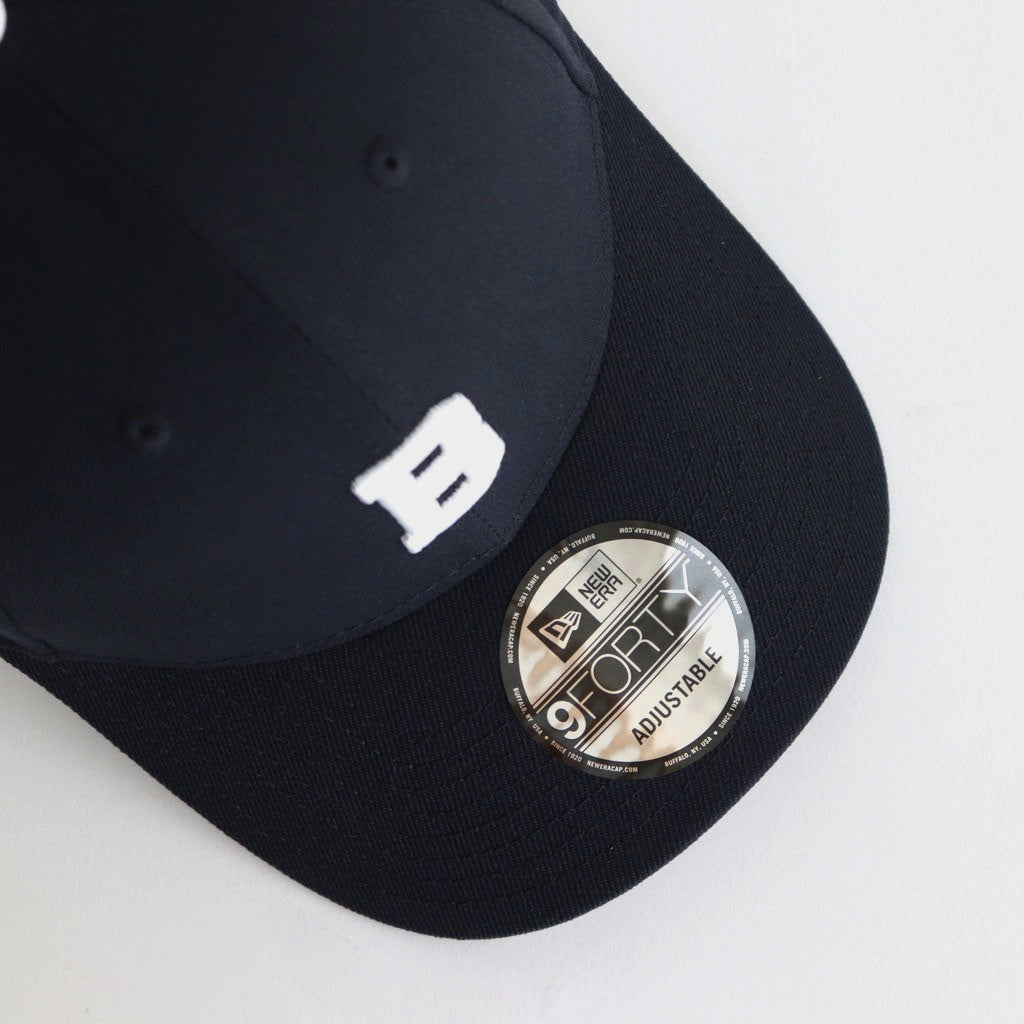 BALL PARK x NEW ERA "B" 9FORTY #NAVY [M25B44AC02C]