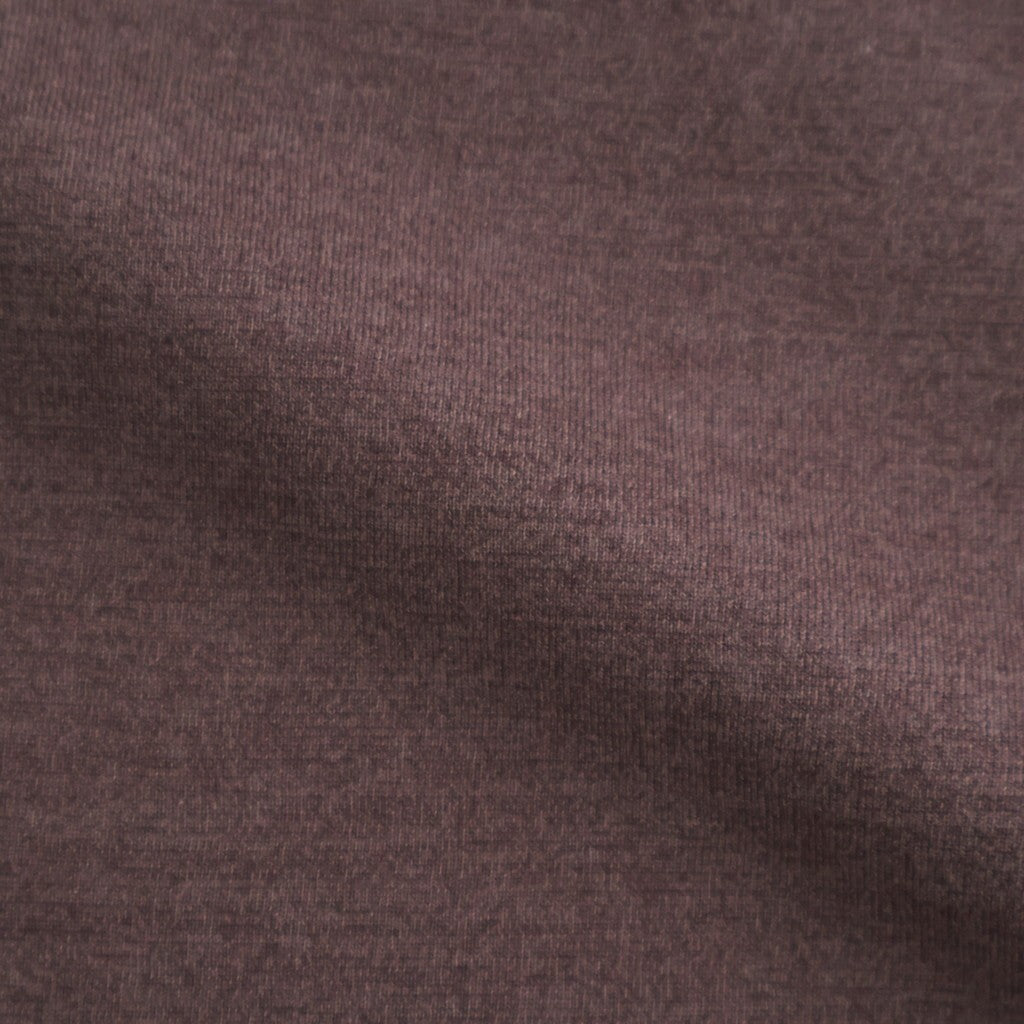 SLUB MIX SLEEPING LONG SLEEVE T-SHIRT #BROWN [BN-26SM-049]