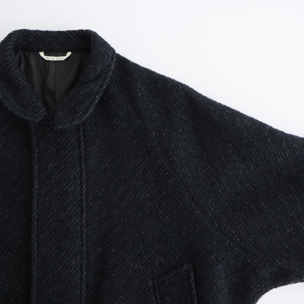 ROUND-COLLAR MOTORING JACKET #ONYX [252OJ-JK04]