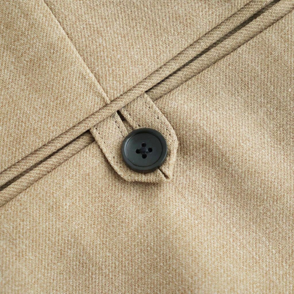 REGULAR FIT STRAIGHT TROUSERS #BEIGE [M26C06PT02C]
