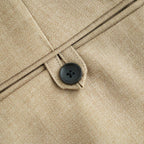 REGULAR FIT STRAIGHT TROUSERS #BEIGE [M26C06PT02C]
