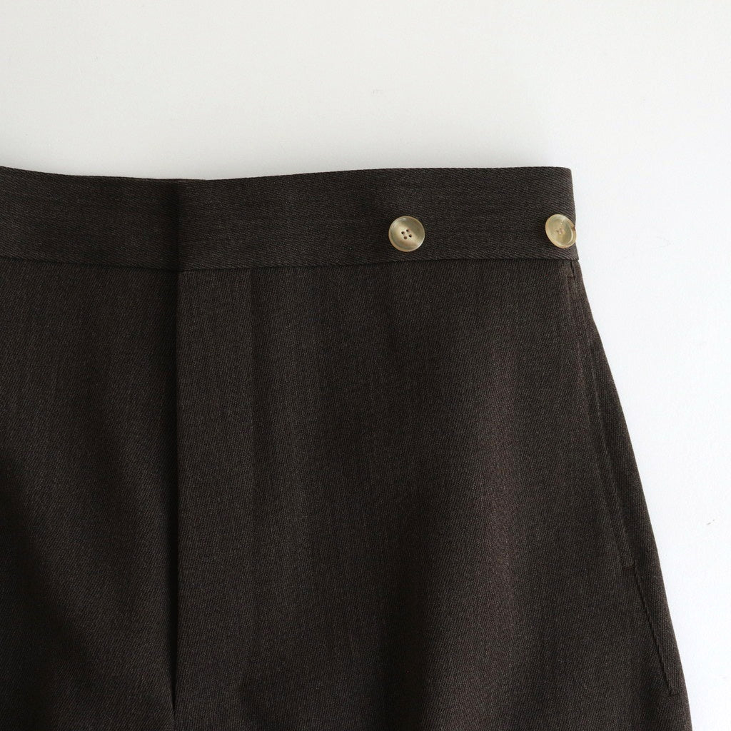 SOLIS CAVALRY TROUSERS #BROWN [HV301501ER]