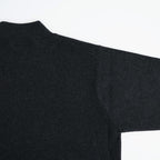 SUNSHINE CASHMERE MOCK NECK #HEATHER BLACK [BN-26FM-058]