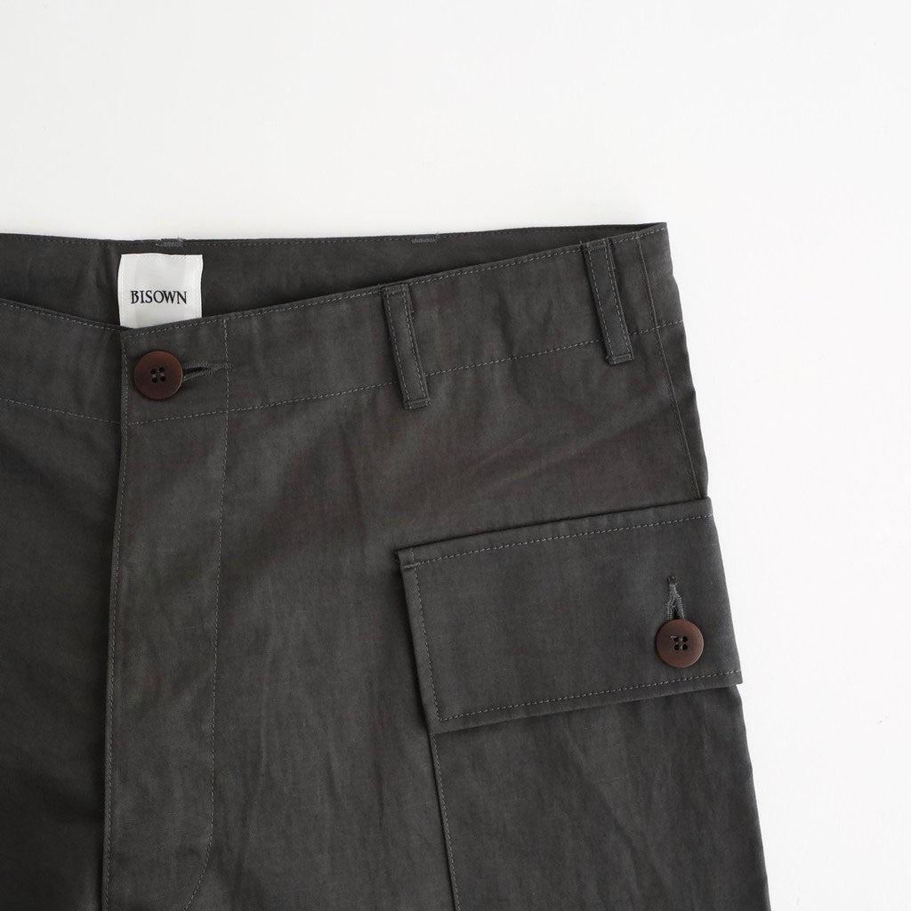 COTTON LINEN M43 TROUSERS #MILITARY GRAY [26S-BIS-PT34]