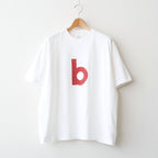 bd Print Tee WIDE #White×Red-PT [bROOTS25S34S26A]