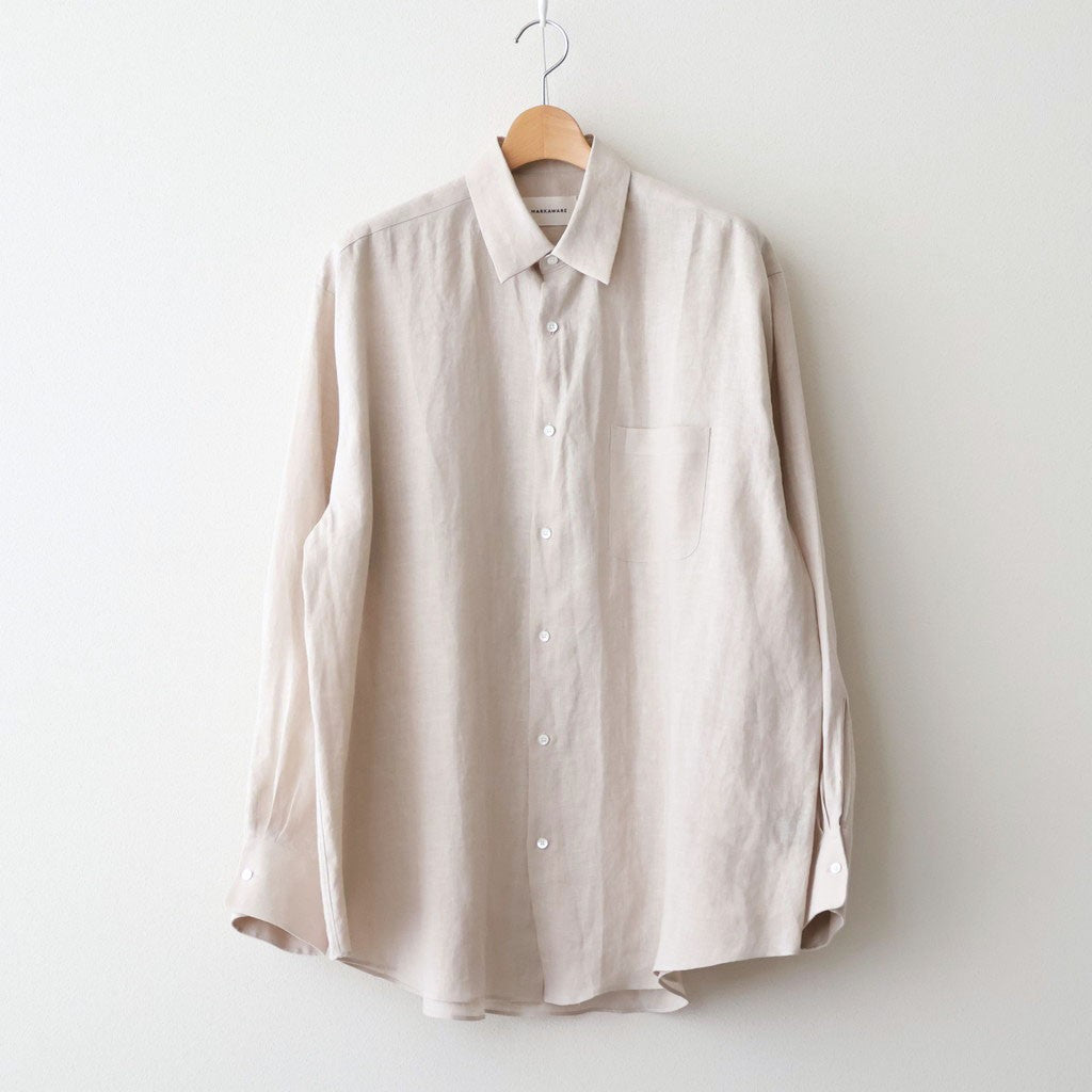 COMFORT FIT SHIRT #TAUPE [A26A22SH01C]