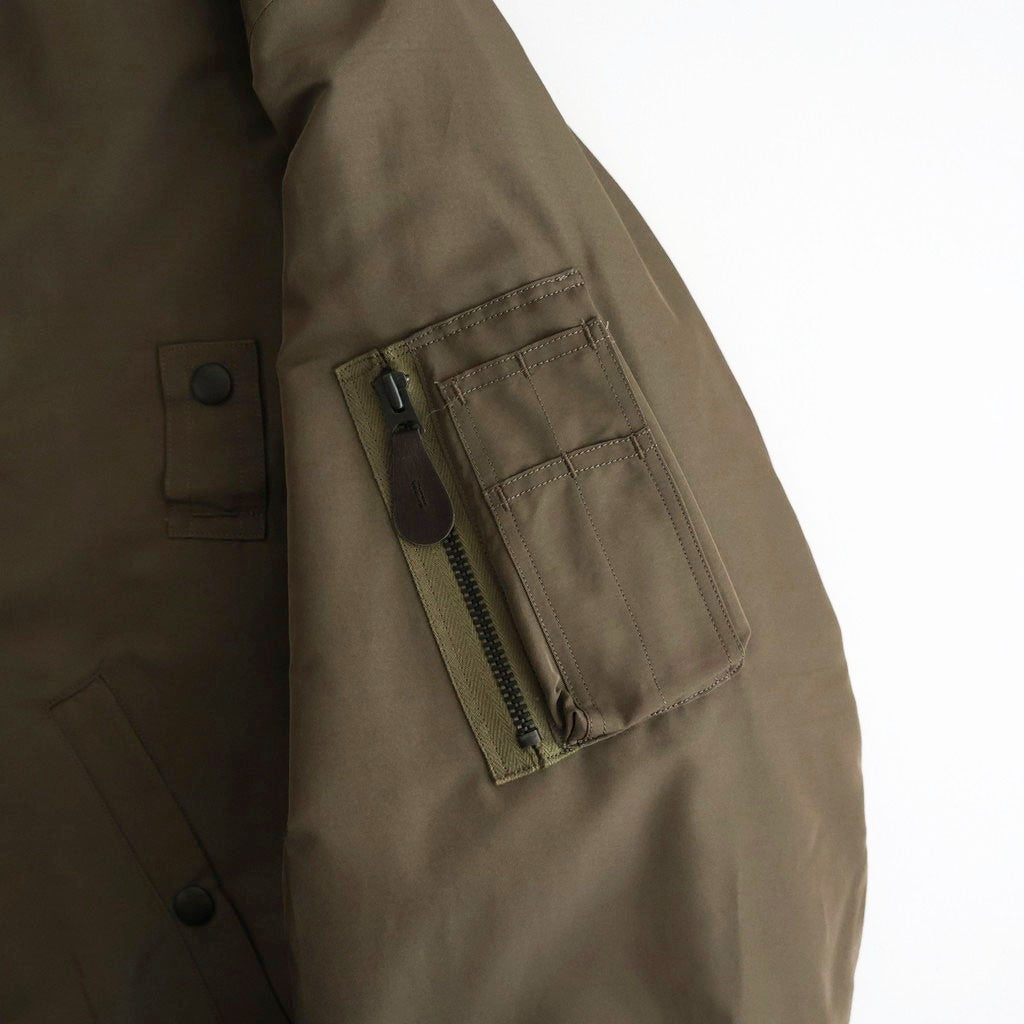 Poly-Silk Twill Modified MA1 #Khaki [BHS26F026]