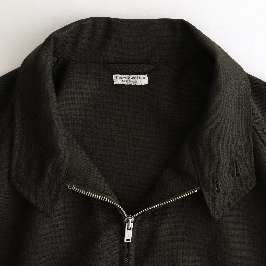 HOPSACK DRIZZLER JACKET #FOREST [PMAT-OT01]