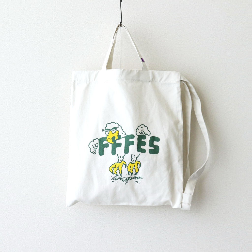 FFFES Graphic Tote #Off White [N25SO068]