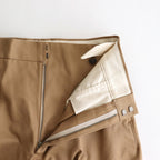 SOLIS COTTON TROUSERS - CHINO #BEIGE [HV501001]