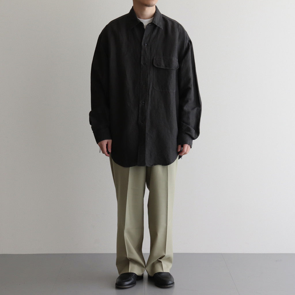 VISCOSE LINEN SH #CHARCOAL [17051 50020]