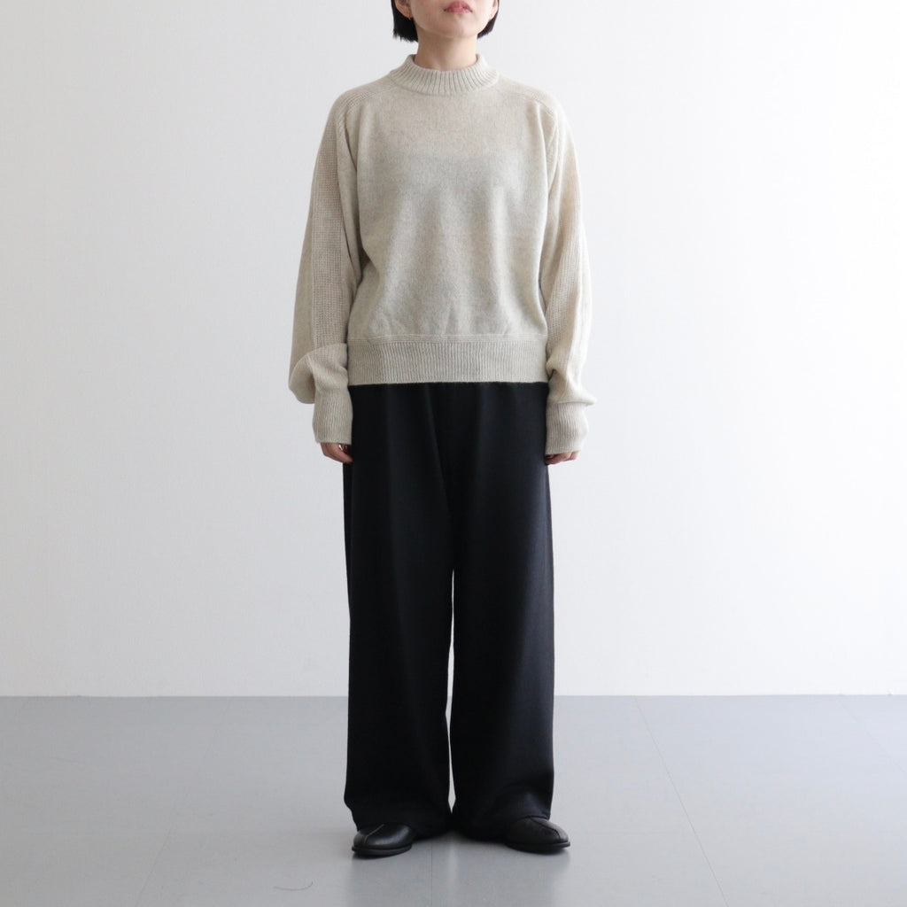 All-yak Crewneck #Ntural White [NEP-AW2408]