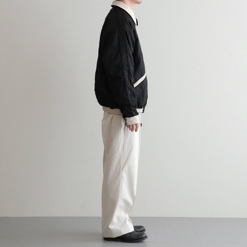 STUNNING VELVET SOUVENIR JACKET(Niwatori to Hiyoko) #ONYX [252OJ-JK12]