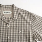 Organic Cotton Rambling Check Shirts #Beige check [6061-1601]