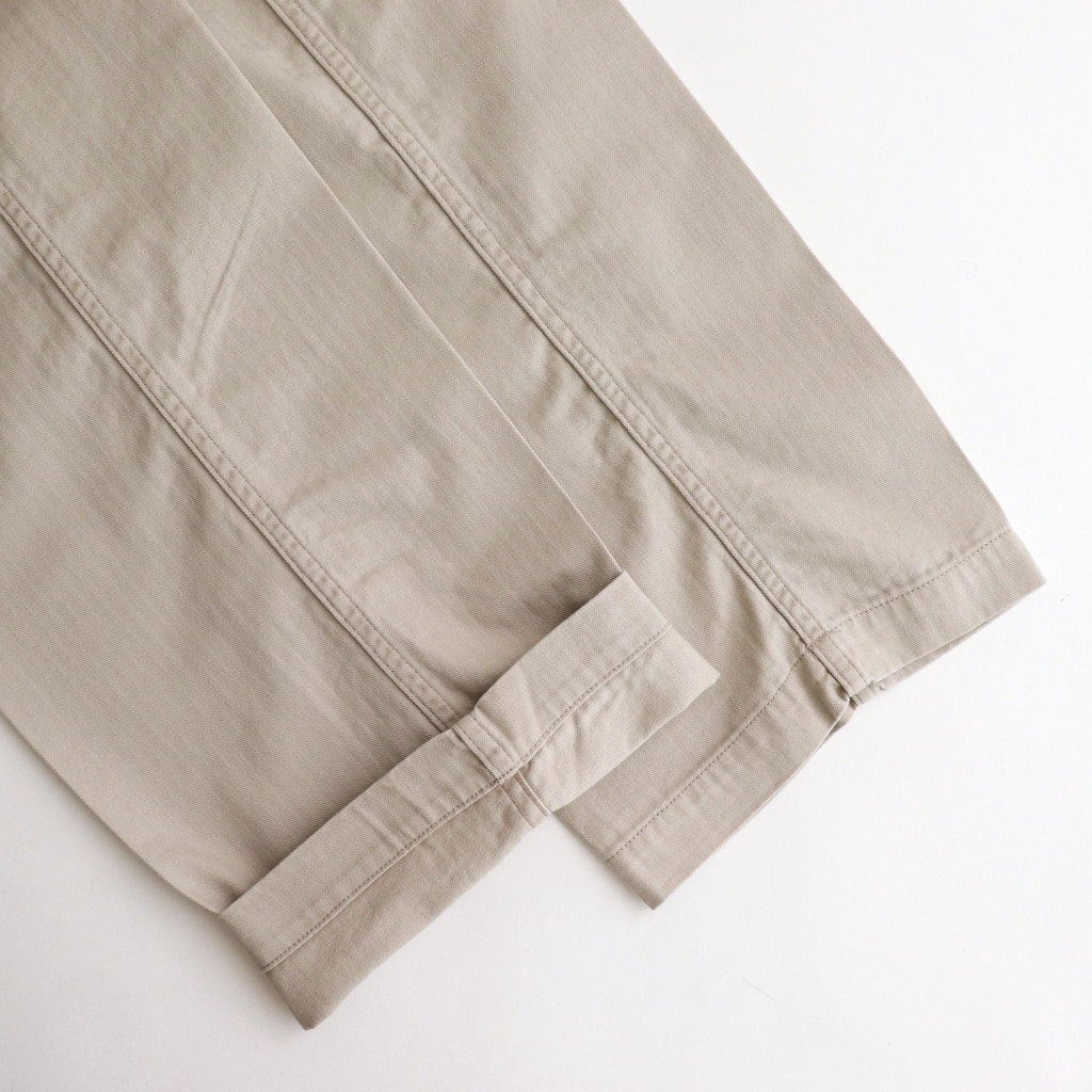 OLD JOE パティーナヘリンボーンギャザリングトラウザー 未使用 タグ付き OLD JOE パティーナヘリンボーンギャザリングトラウザー 未使用 タグ