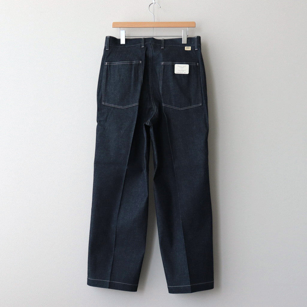 MIL DENIM TROUSERS #INDIGO [PM-PTM40]