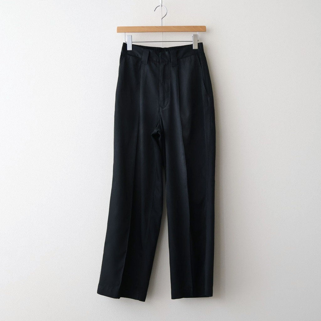 PATINA-RAYON SPORTING TROUSER #GRAPHITE [261OJ-PT07]