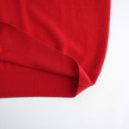 CASHMERE B VNECK MENS #RED [26W-BIS-KN41M]