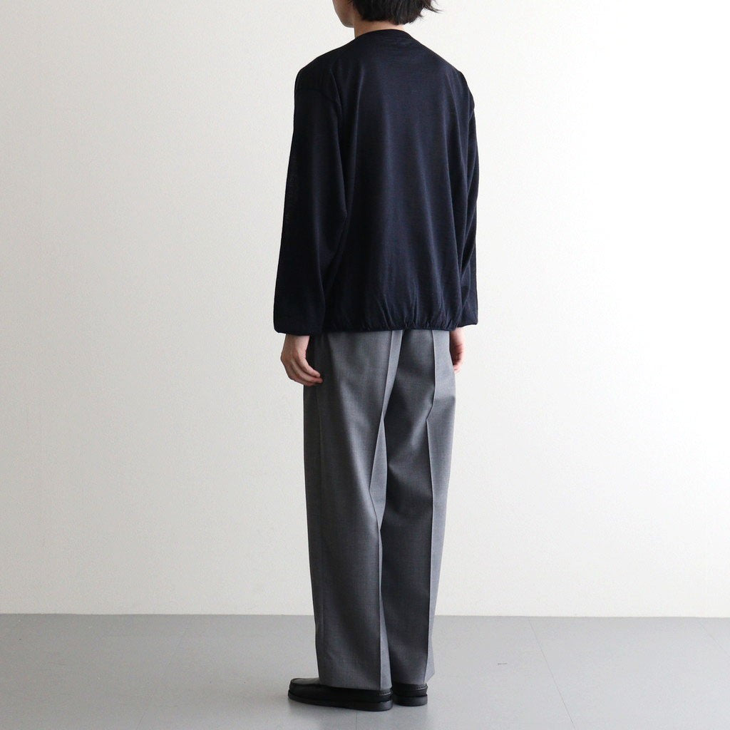 CHOMA CREW NECK #NAVY [BN-26SM-058]
