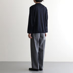 CHOMA CREW NECK #NAVY [BN-26SM-058]