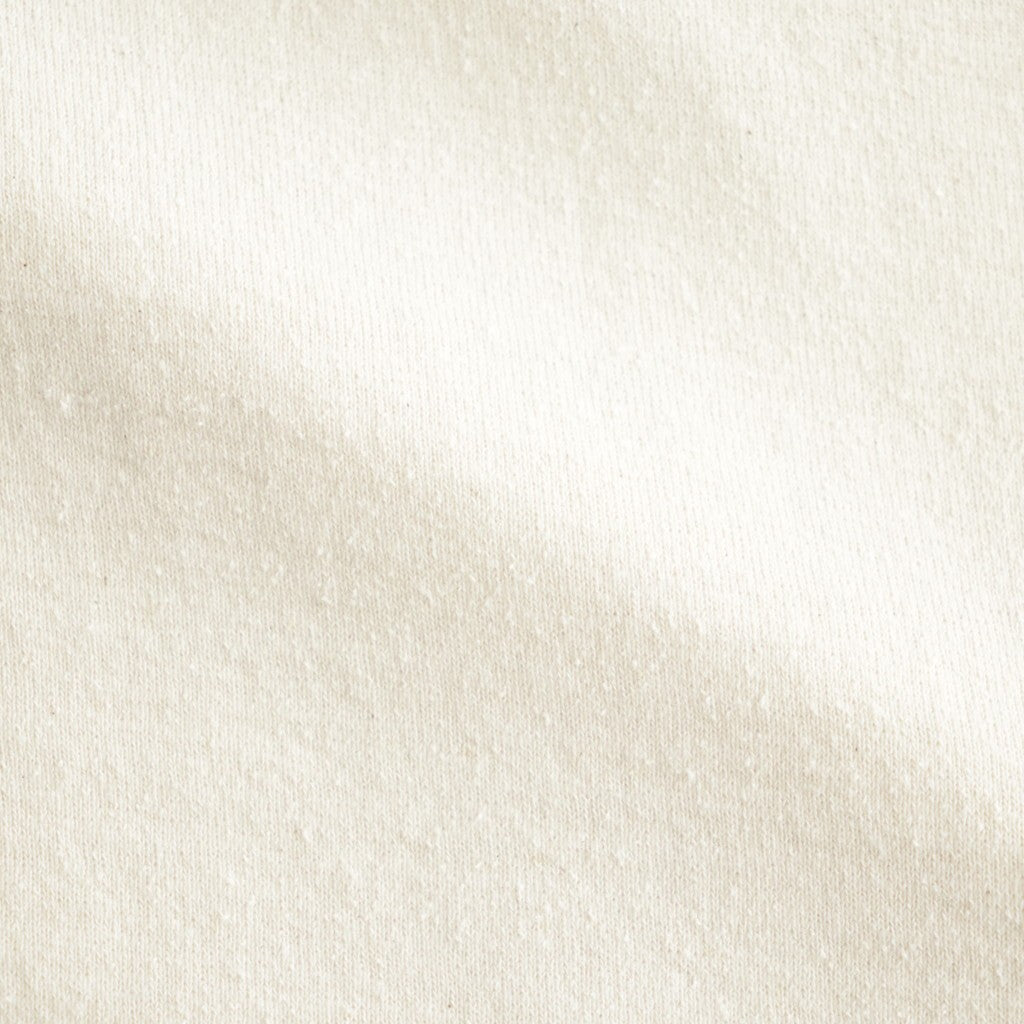 Co/Silk Nep Harf-zip P/O #Ivory [BHS25S037F26]