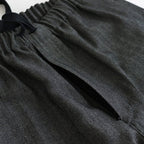 COCOON WIDE EASY PANTS #HERRINGBONE [M25C12PT03C]