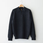 CASHMERE FOX POLO #CHARCOAL [BN-25FM-055]