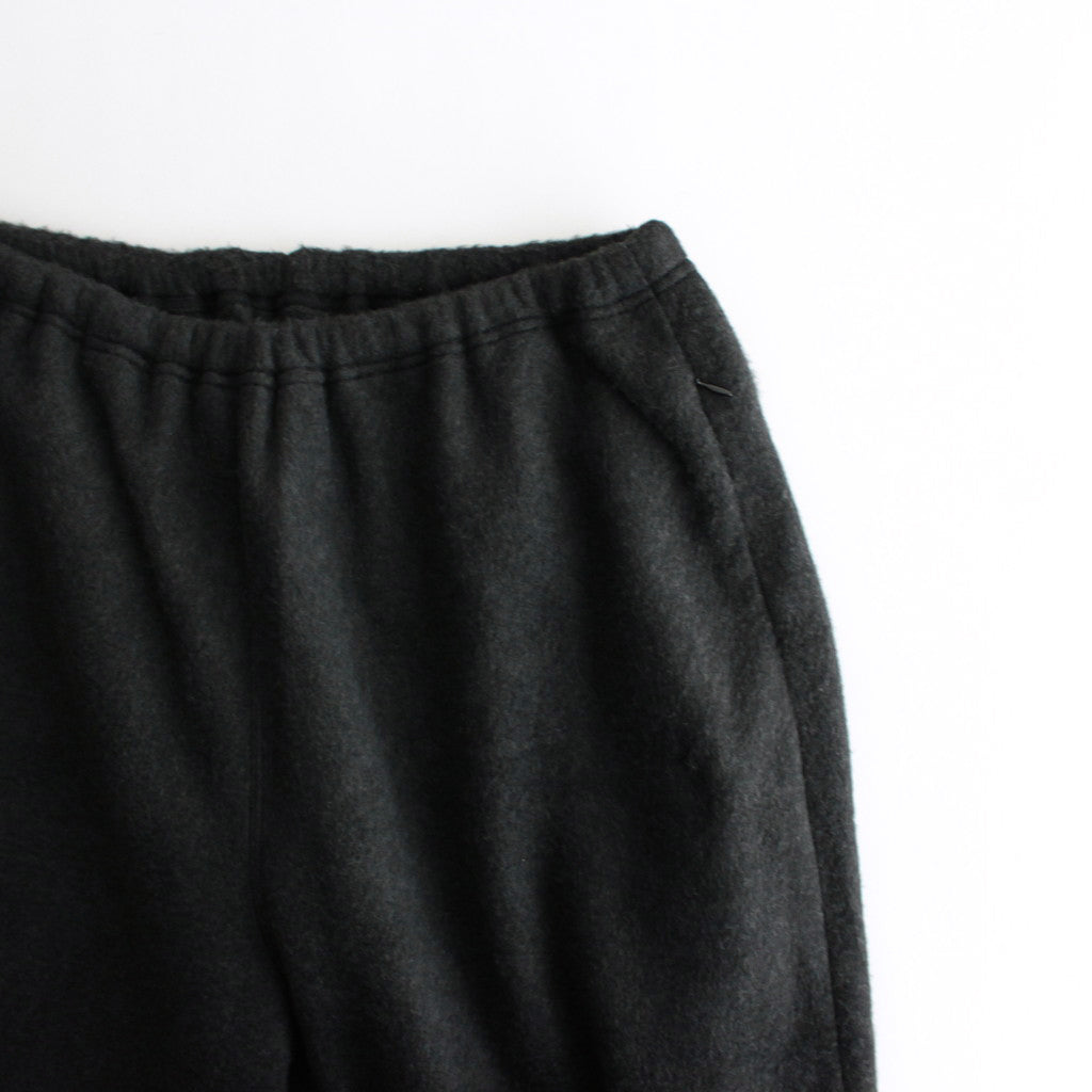 Pe/silk Fleece Track Pants #HeatherBlack [BHS24F030]