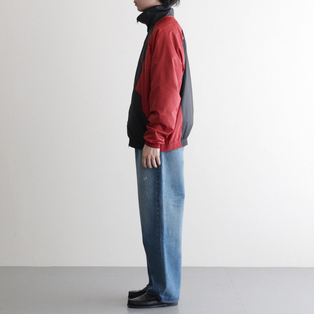 PANEL COLOR TRACK JACKET #RED/BLK [DNS26B02]