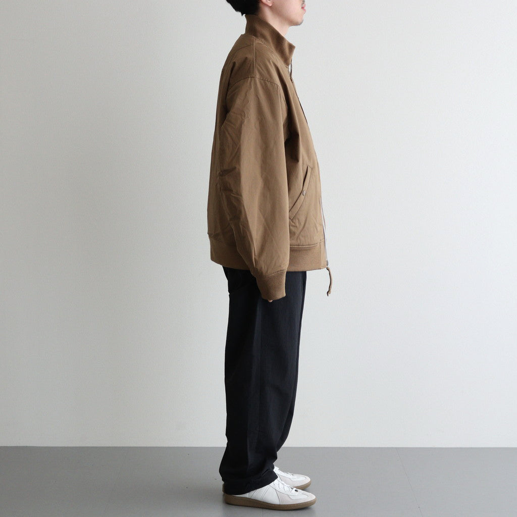 Insulation Varsity Jacket #Light Brown [S24FY020]