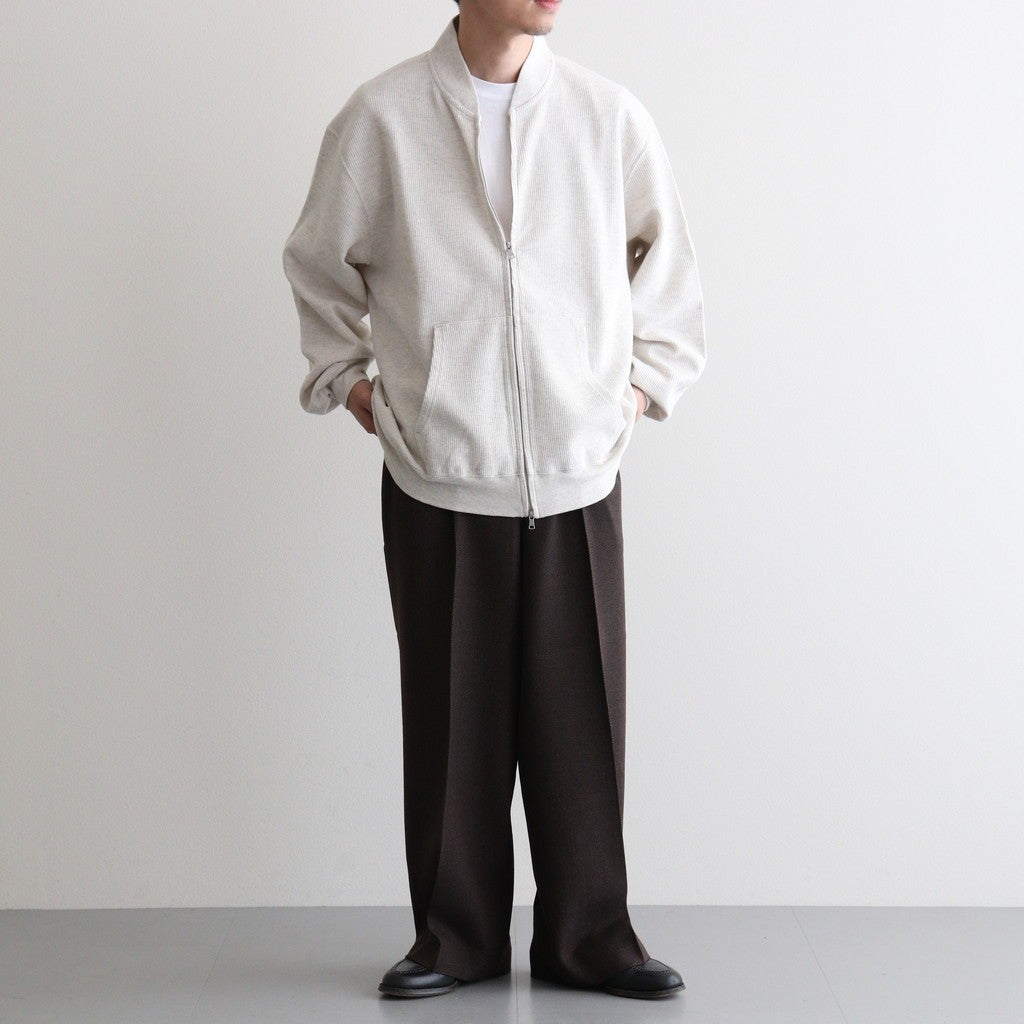 Rough&Smooth Thermal Blouson #HeatherOatmeal [bROOTS26F14]