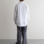 Cottton Silk Check Standard Shirt #White Check [NEP-SS2645]