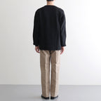 FRONT TUCK ARMY TROUSER #DUNE [252OJ-PT07]