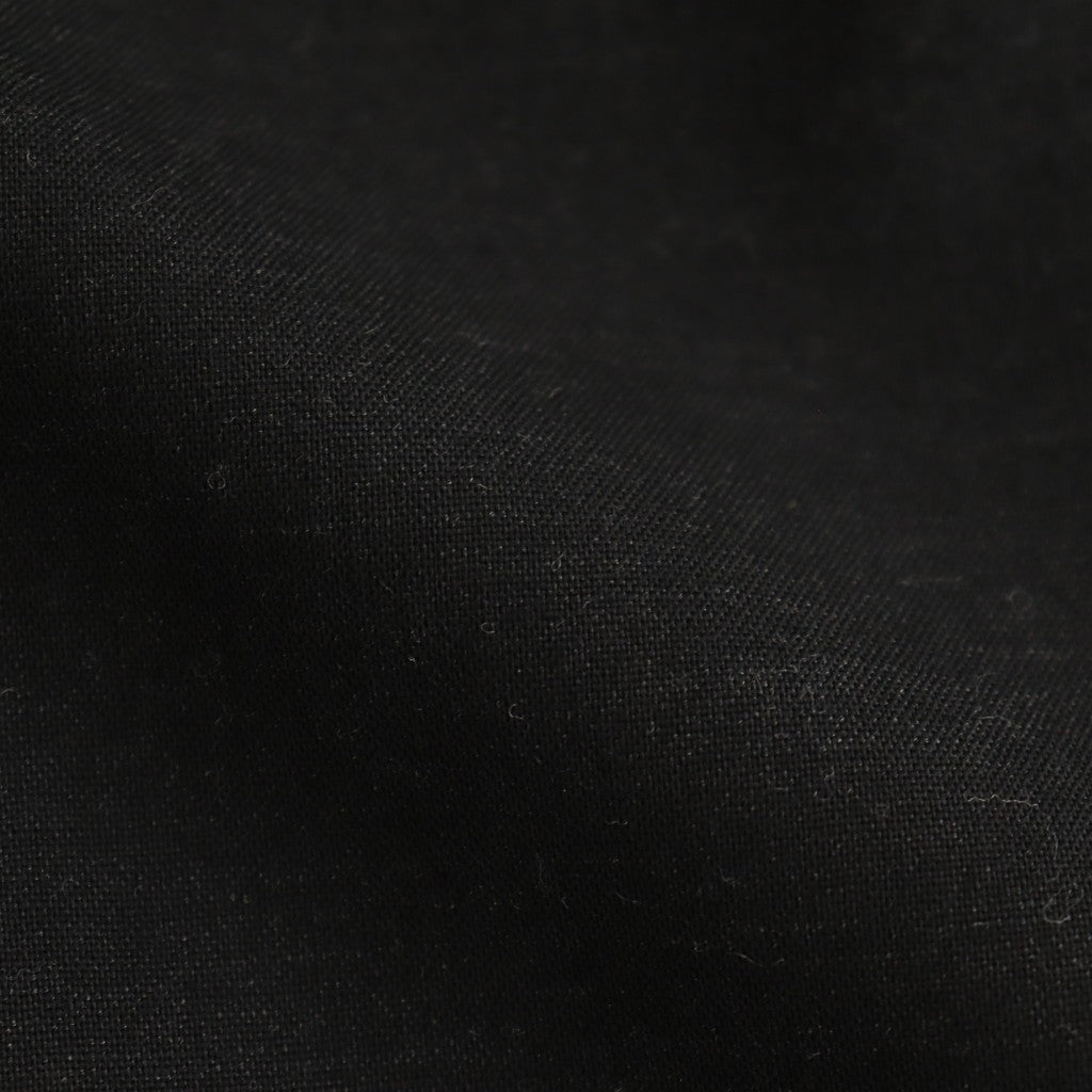 COCOON WIDE EASY PANTS #CHAMBRAY BLACK [M25A12PT01C]