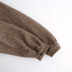 ROUND-COLLAR MOTORING JACKET #WHEAT [252OJ-JK04]