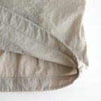 Nylon Taffeta Field S/S Shirt #Light Gray [N25SG055]
