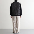 POPLIN CLOTH HUNTING VEST #FADED CHARCOAL [PMAV-VT01]