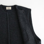 Felting Wool Kit Vest #CHARCOAL [NEP-AW2430]