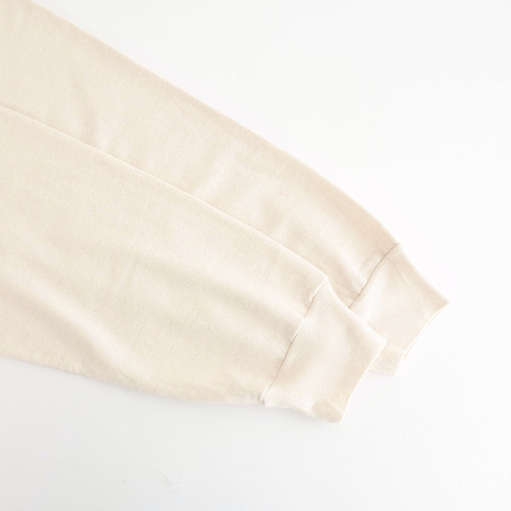 Co/Silk Nep Harf-Zip P/O #Ivory [BHS25S037S26]