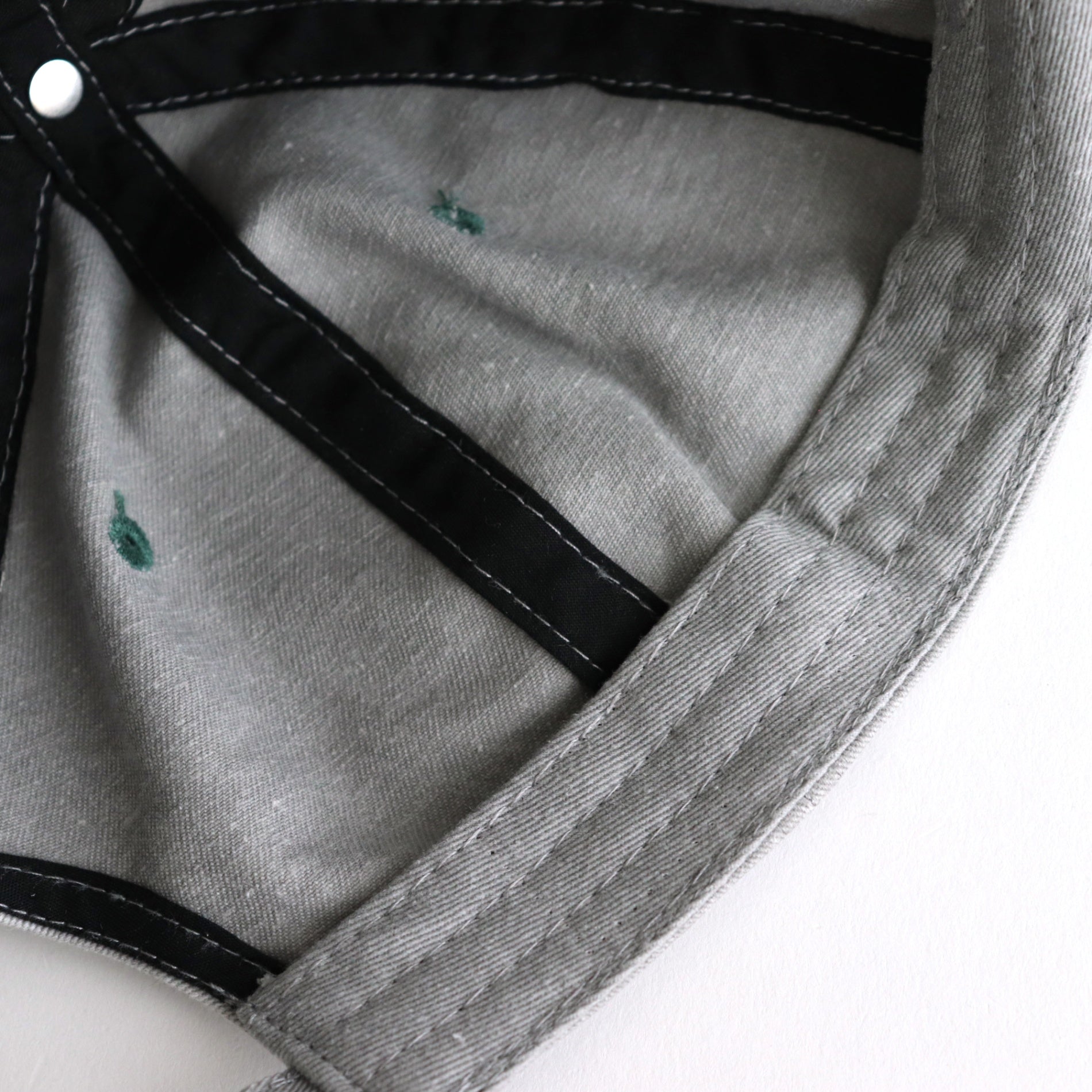 PIGMENT BASEBALL CAP #GRAY/GREEN [DNS25H02]