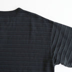 Garment Dyed Jacquard Field Tee #Asphalt Gray [N26SH039]