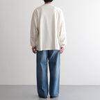 Co/Silk Nep Tee L/S #Ivory [BHS26S031]