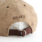 BRITISH TWEED WOOL CAP - FANBOY #COCOA [Y01019]